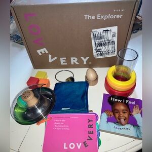 Lovevery 9-10 month toy set. Does not include nesting containers.